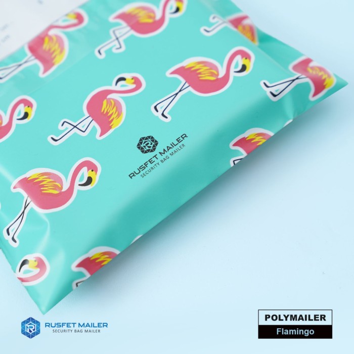 

Menyurat-Surat- Amplop Plastik Polymailer Flamingo (Uk 25 Cm X 35 Cm) - 25X33 -Surat-Menyurat.