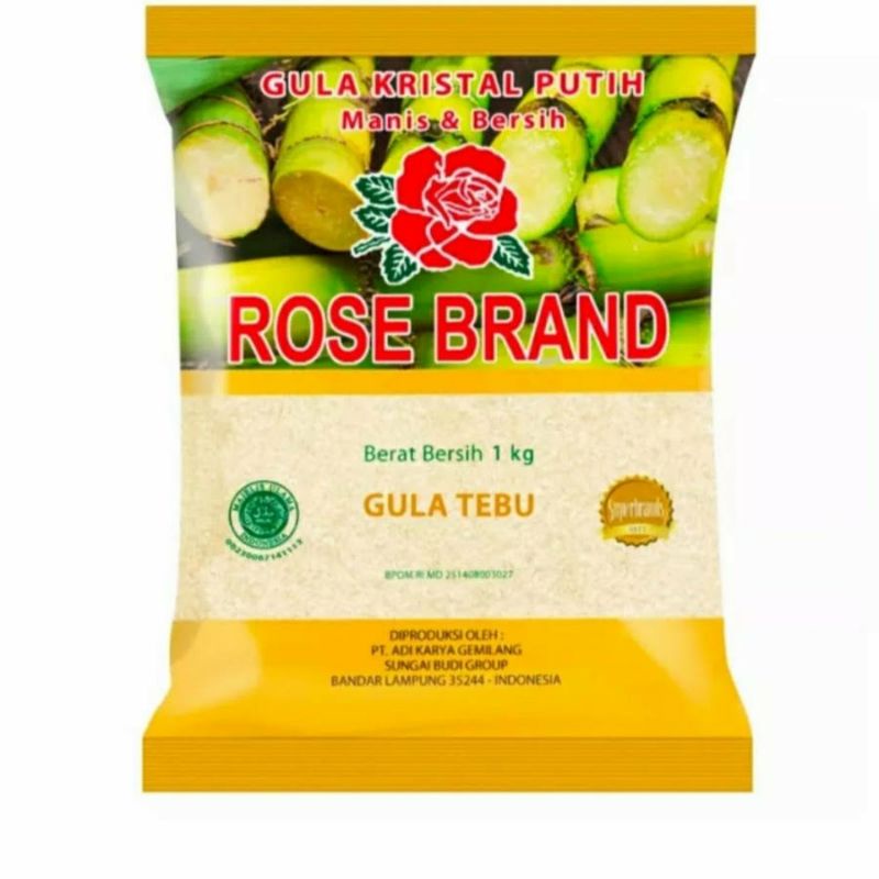 

Gula Merek Rose Brand Manis nya Asli 1 Kg