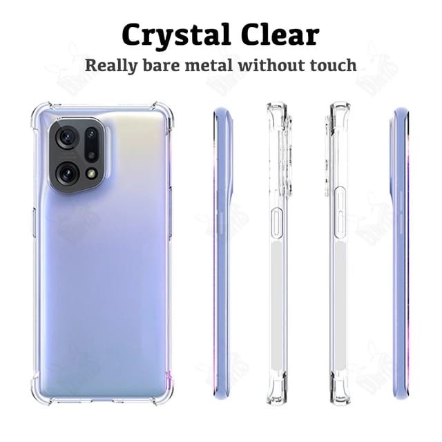 OPPO FIND X5 PRO 5G SOFT CASE AIRBAG PROTECTION CAMERA