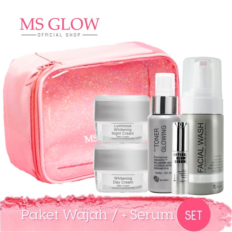 

MS glow Paket wajah