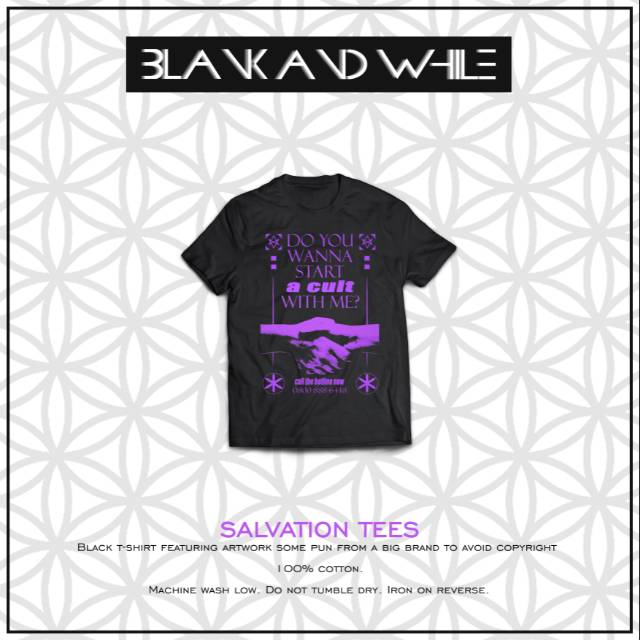 Salvation Mantra BMTH UNOFFICIAL MERCH Bring Me The Horizon / TSHIRT / Kaos Band Horizon Supply
