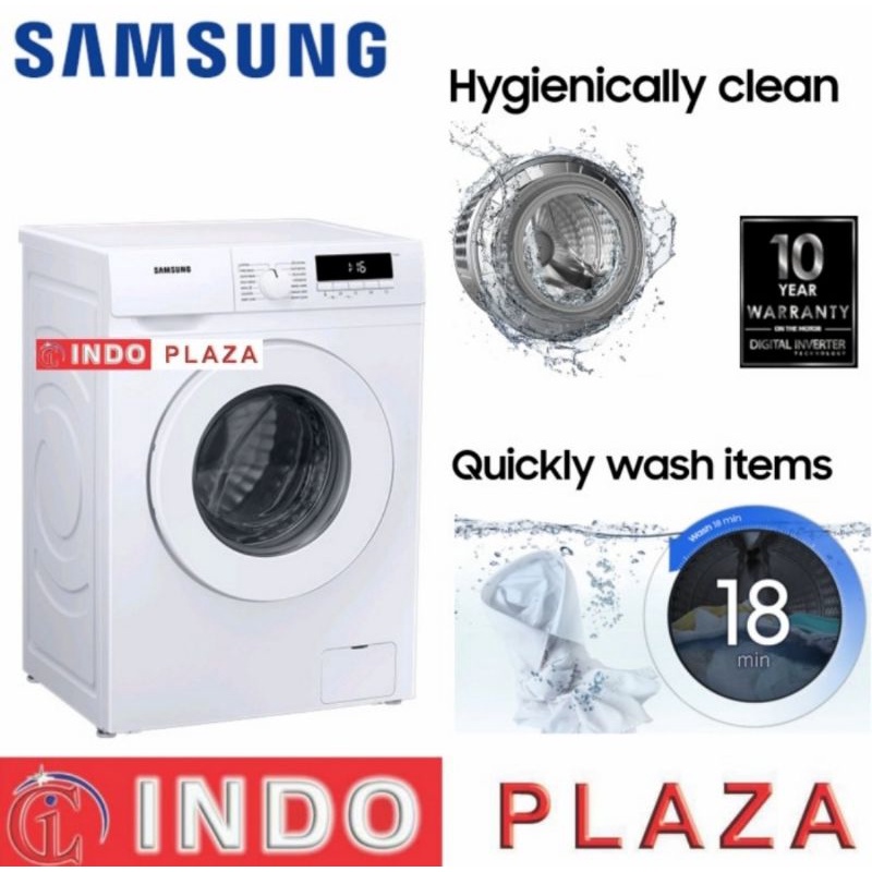 MESIN CUCI FRONT LOADING 8 KG / 8KG with QUICK WASH SAMSUNG WW80T3040WW