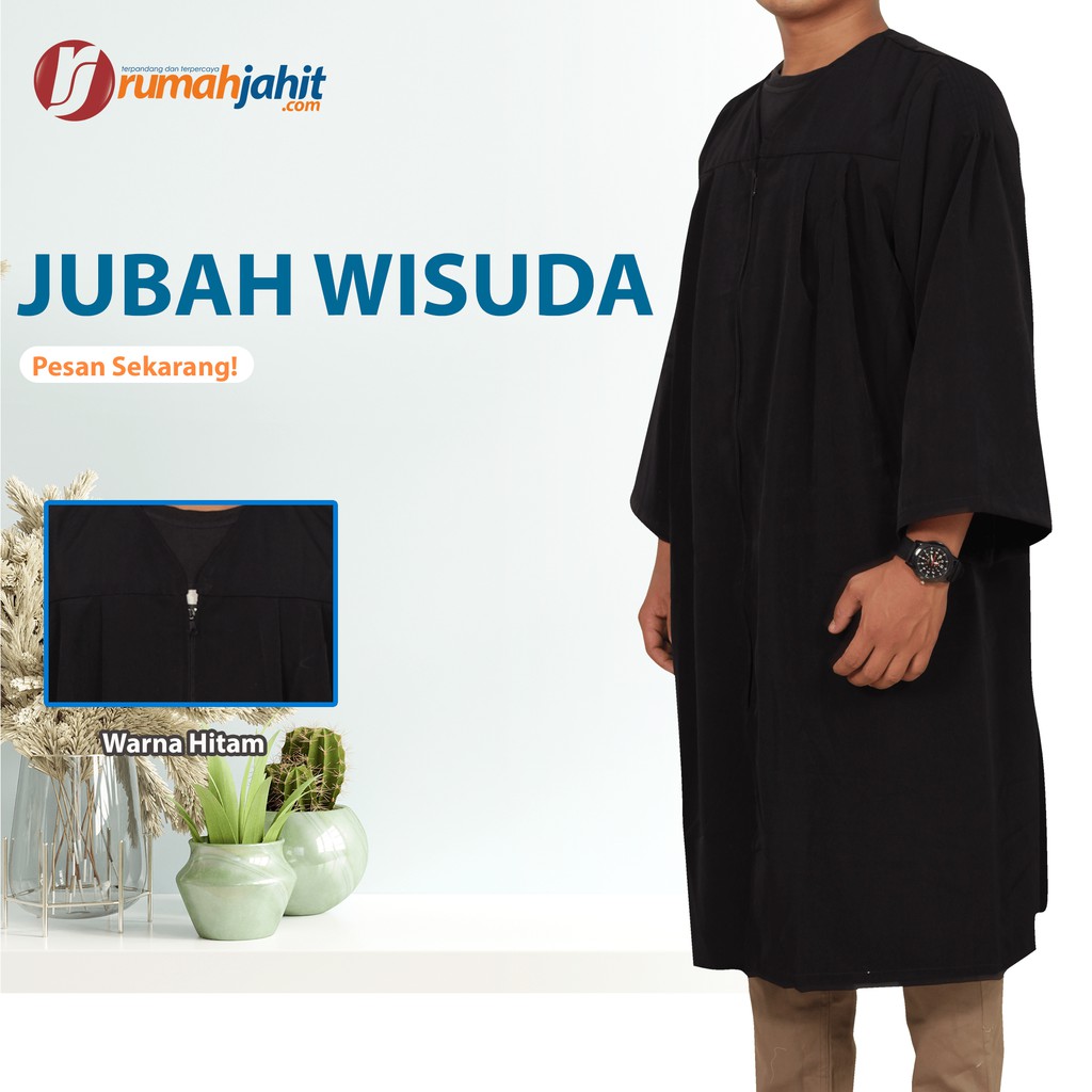 Ay00 Jubah Wisuda / Jubah Wisuda Dewasa / Toga Wisuda / Perlengkapan Wisuda / Toga Wisuda Dewasa /