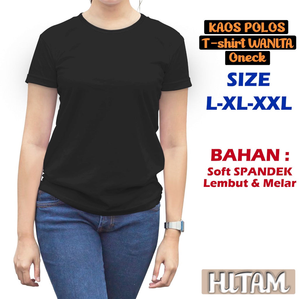 kaos polos wanta lengan pendek