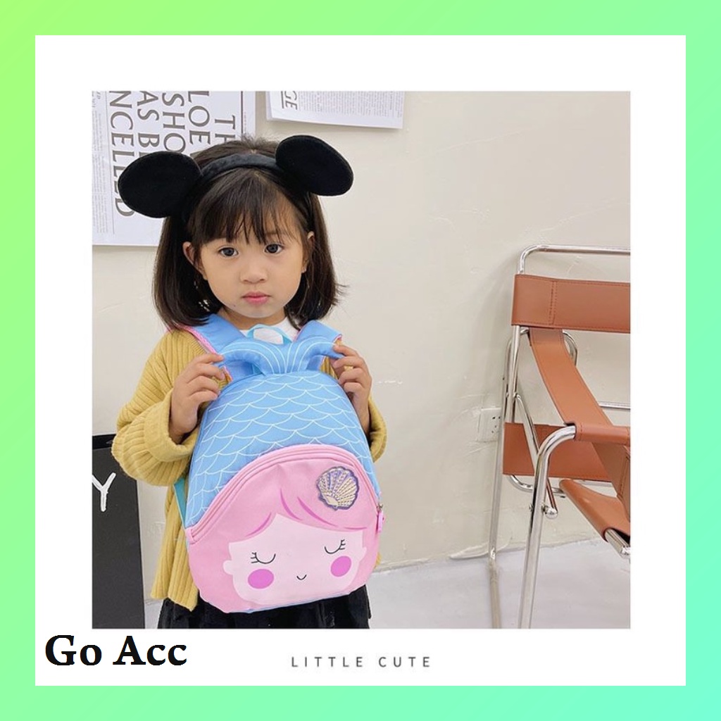 Tas Ransel Anak Putri duyung mermaid Sekolah FT29