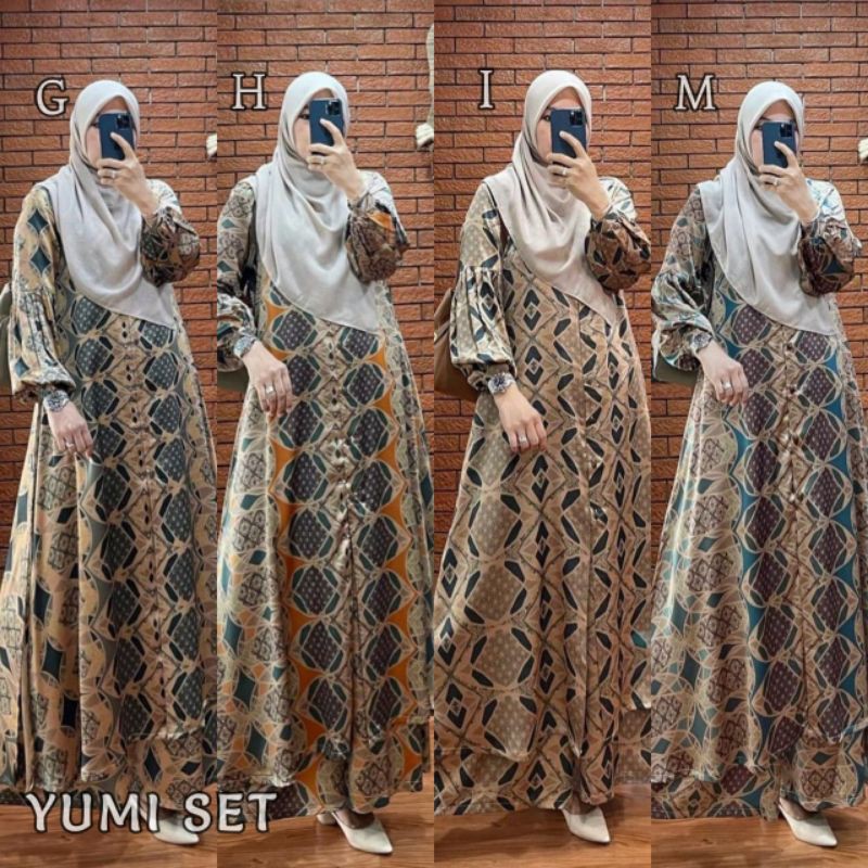 Setelan Celana YUMI Set by D'Lovera