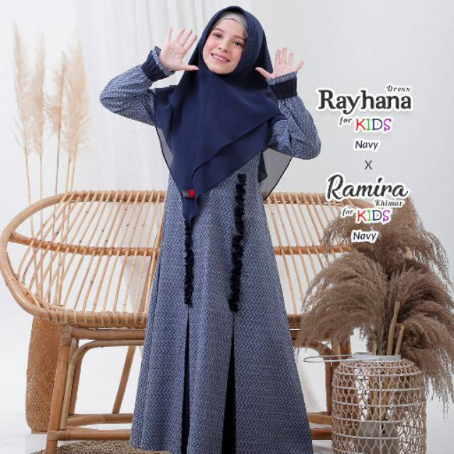 RAYHANA KIDS GAMIS ANAK YASMEERA SYARI GAMIS ANAK LEBARAN