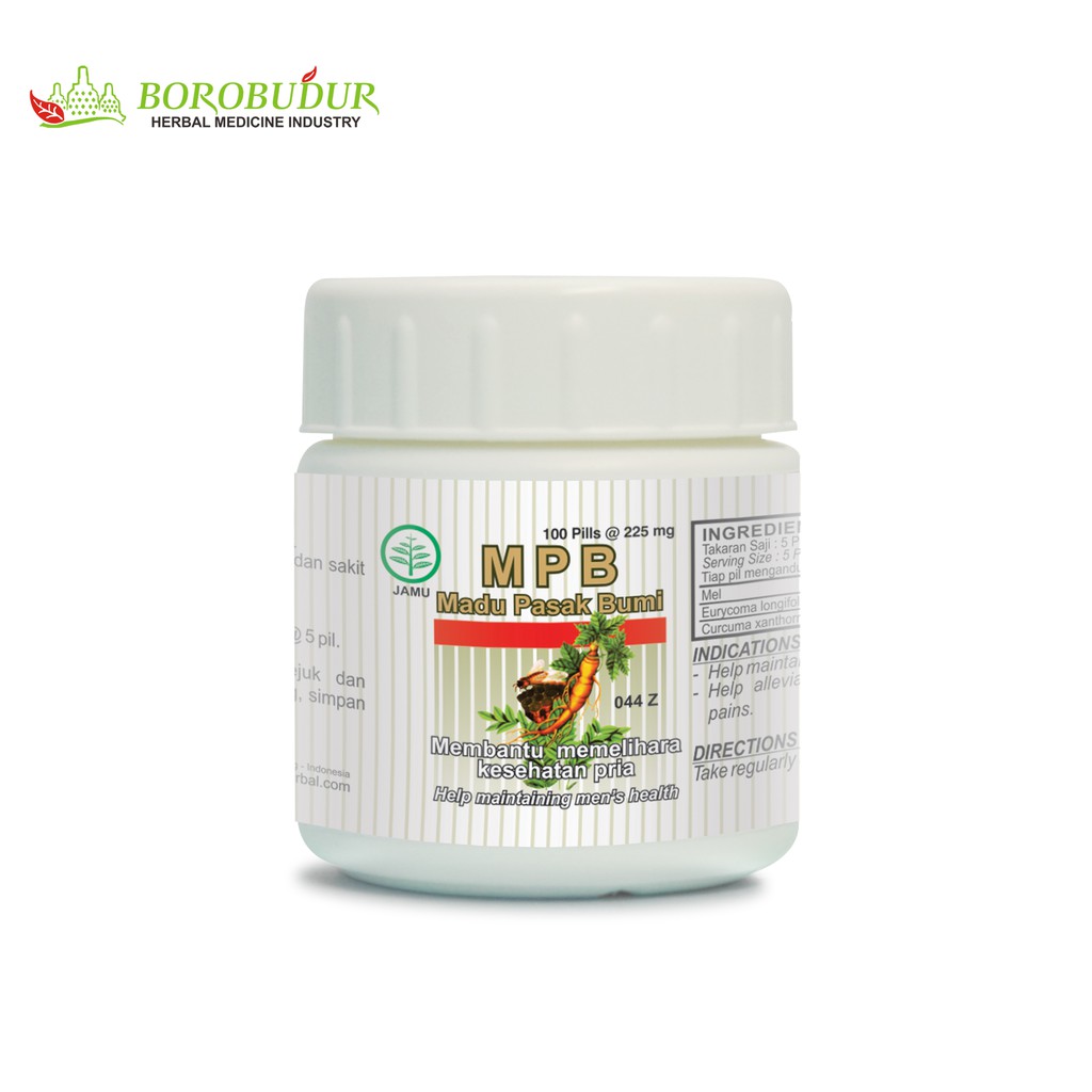 Borobudur Herbal - Membantu Memelihara Kesehatan Pria Madu Pasak Bumi