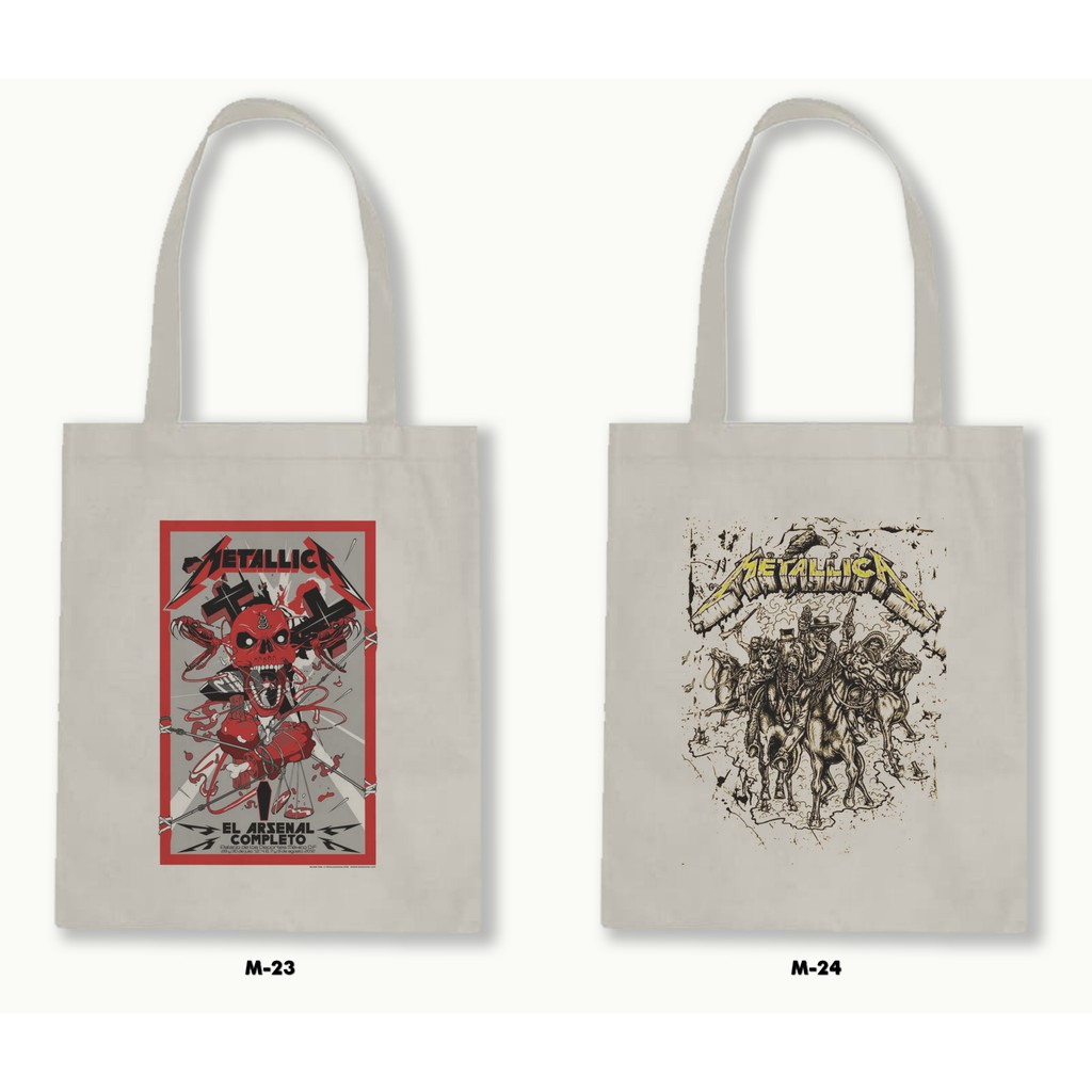 TOTE BAG BLACU - METALLICA .02