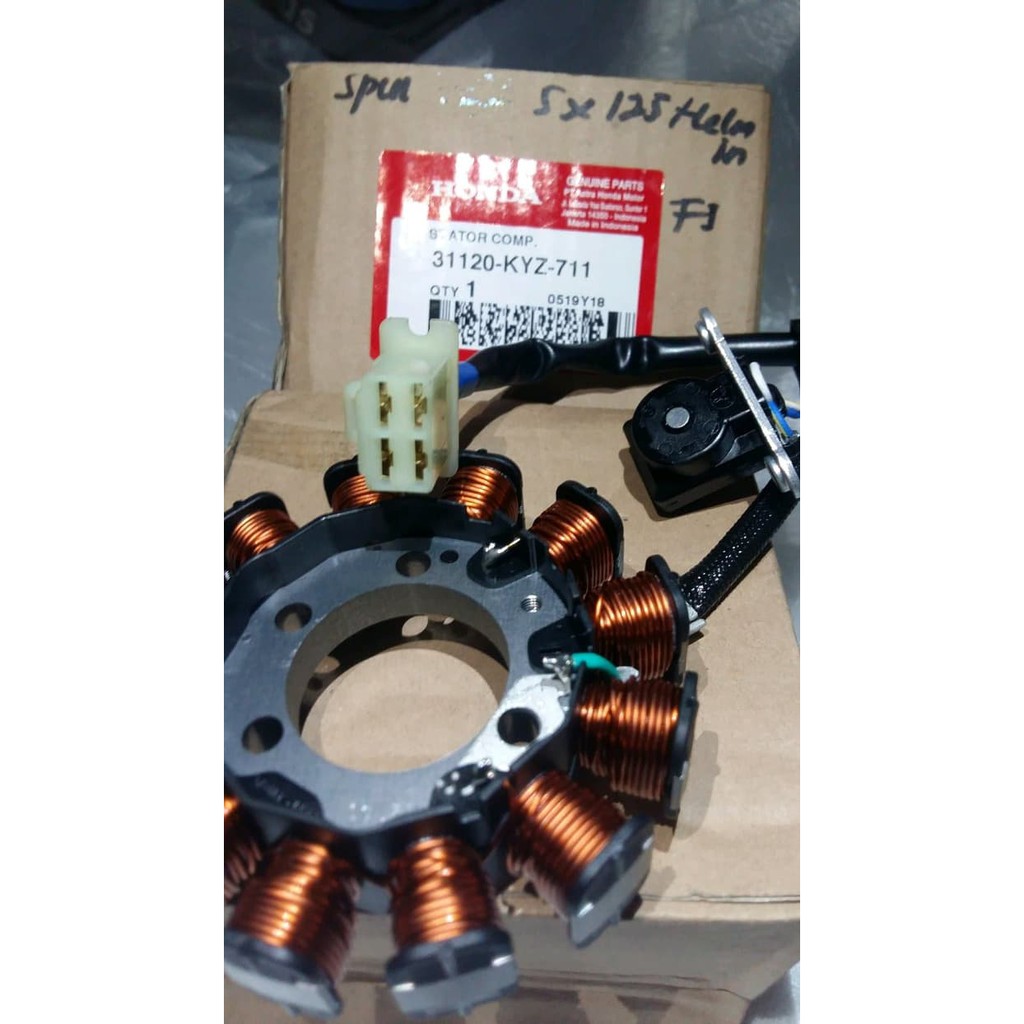 SPULL SPUL STATOR COMP BLADE 125 FI Asli Honda 31120KYZ711