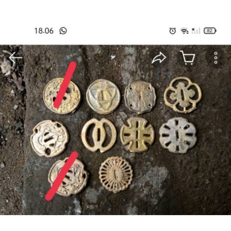 pesanan custom tsuba