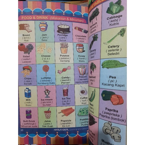 Kamus Ideal Bergambar Grammar and Conversation - LM-4