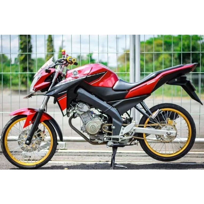 Striping sticker vixion 2015 new Vixion advance striping standar merah