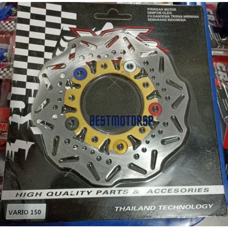 Piringan Cakram Depan Vario 150 New 5lubang- Disc Brake Vario 150