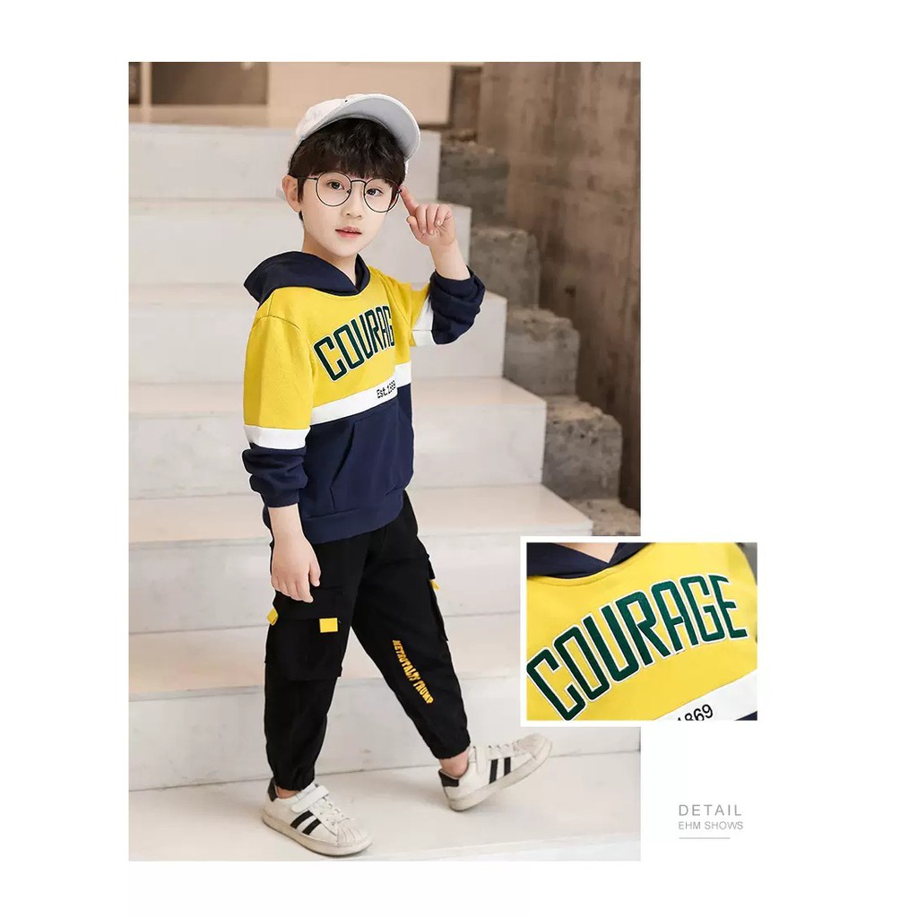 AMSPRO Hoodie Anak Baju Anak Laki Laki Lengan Panjang  Atasan Anak Laki Laki  Kids Rage