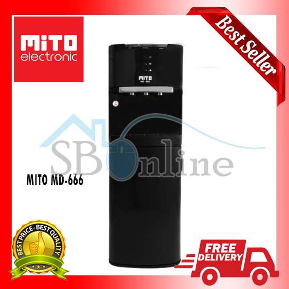 Water Dispenser Galon Bawah by Mito - MD 666 - Garansi Mito