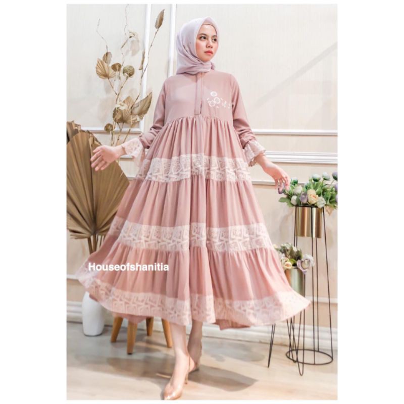 FEYBYFERA II FAISHA MIDI DRESS