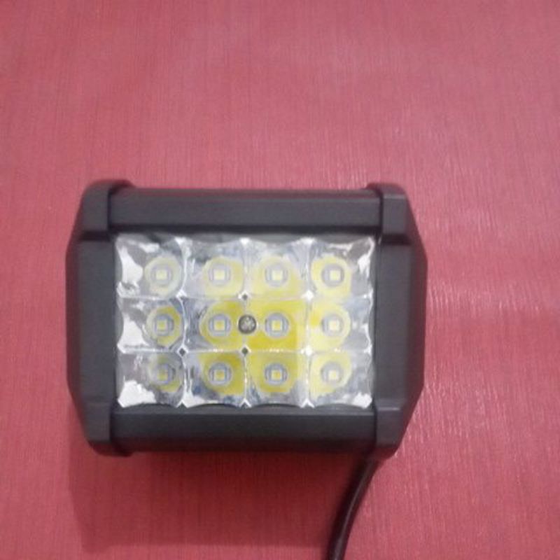 Led tembak Sorot 12 Led 12 - 24 volt 3 warna 6 mode