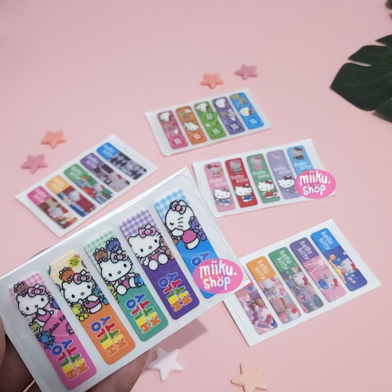 

STICKY NOTE HOLOGRAM KARAKTER HELLO KITTY