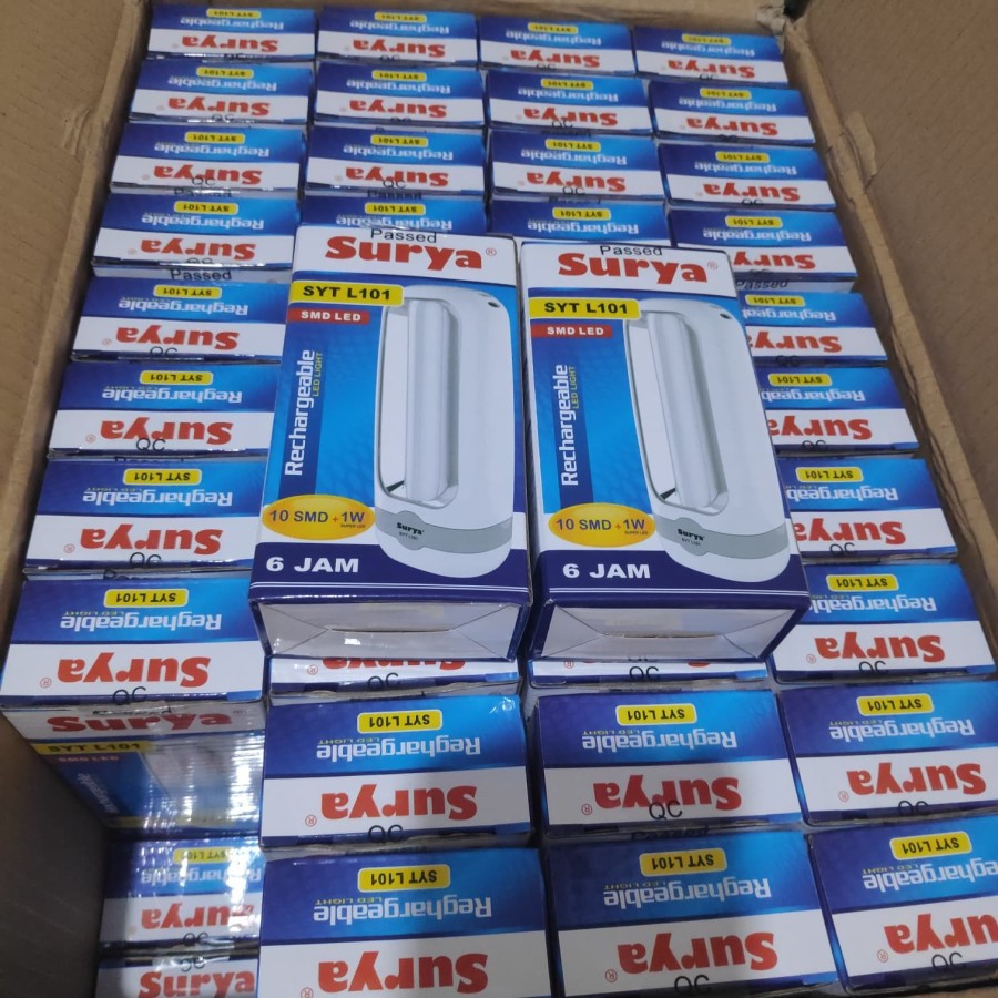 Senter Lampu SURYA SYT L101 / Emergency Lamp/ Lampu Darurat/SENTER