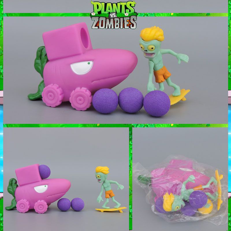 PVZ Plants vs Zombies Peashooter PVC Action Figure Model Toy Gifts Toys For Kids