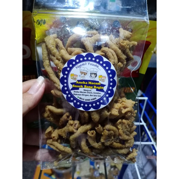 

kripik usus Krispy