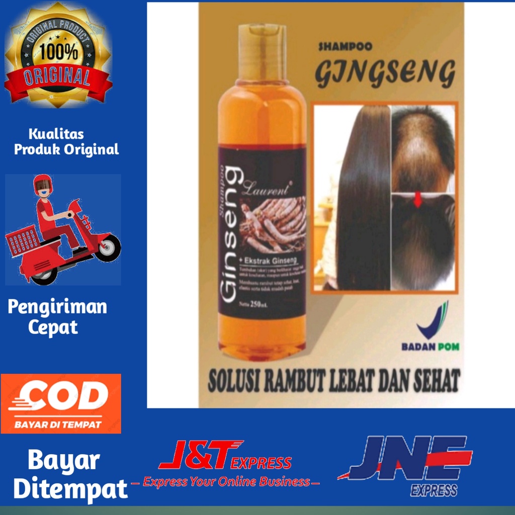 [BISA COD] Shampo Ginseng Penumbuh Rambut Obat Botak Shampo Anti Rontok Vitamin Rambut Hair Care Anti Ketombe