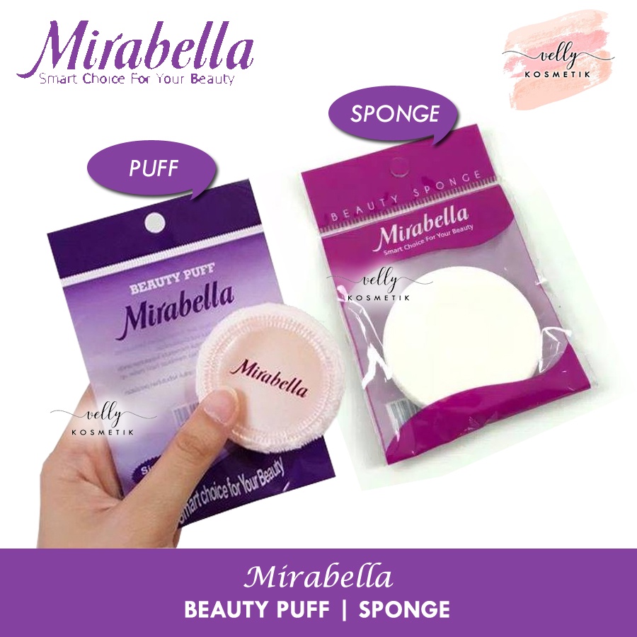 Mirabella Spon Bedak Tabur | Sponge | Bedak Padat