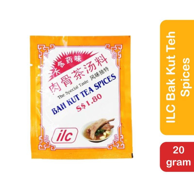 

ILC Bak Kut Tea Spices 20gr Bumbu Bakut Bakkut Teh Singapore Bah Kut Tea Songfa Song Fa Lada Merica Putih White Pepper