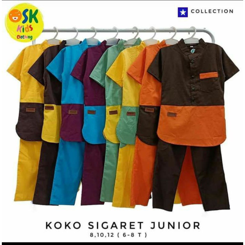 Setelan Koko Anak OSK Kids Junior Koko Sigaret Anak Setelan Koko Anak OSK Kids Junior Koko Sigaret Anak