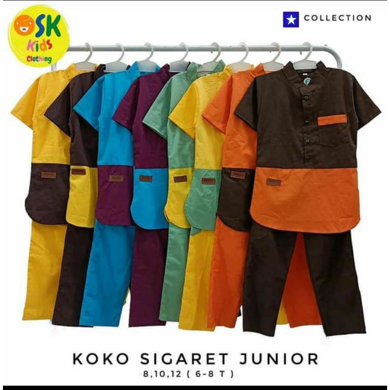 Setelan Koko Anak  OSK Kids Junior Koko Sigaret Anak  