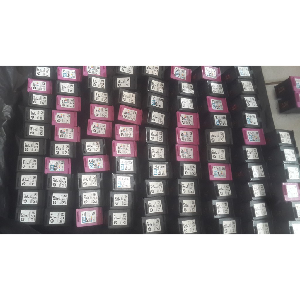 

TINTA HP 802 BLACK /COLOUR BEKAS