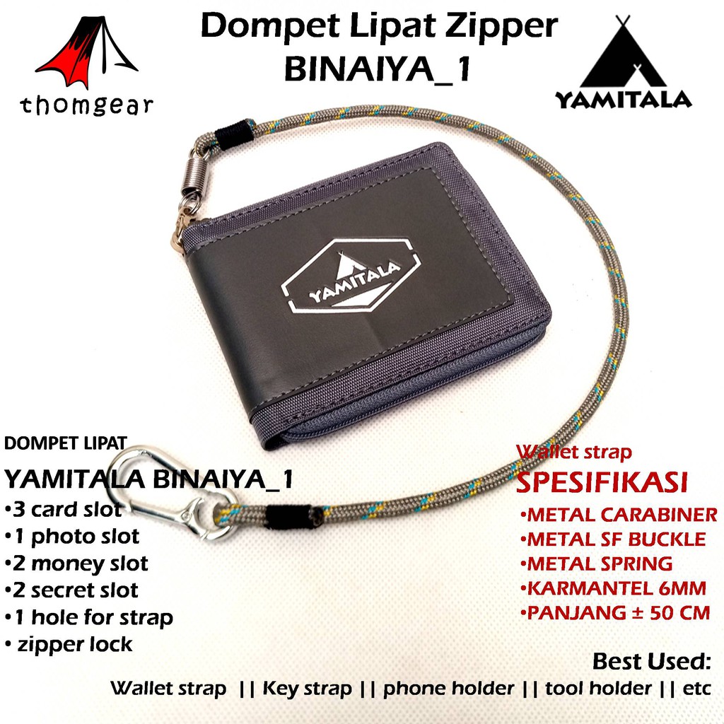 Thomgear Yamitala Dompet Lipat Binaiya 1 Original Yamitala