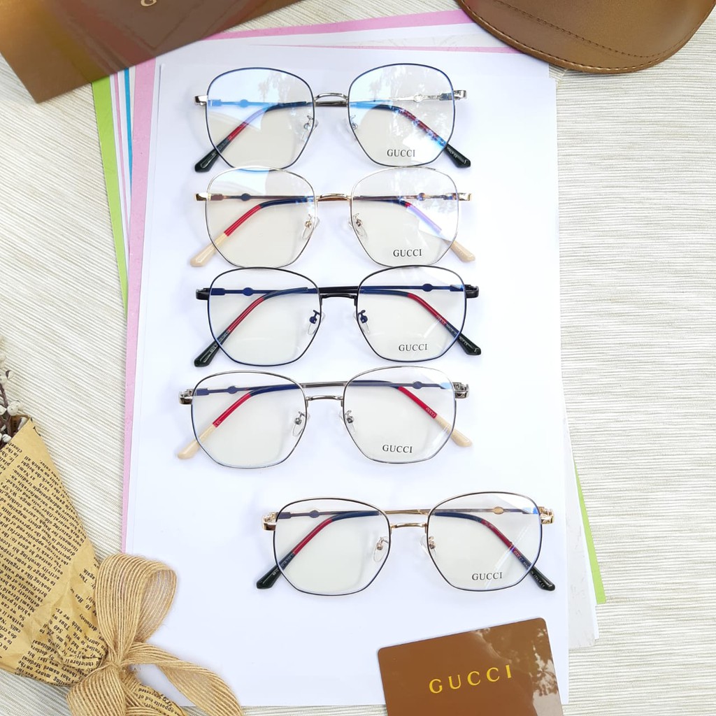 KACAMATA WANITA MODEL BULAT GUCCI 6815