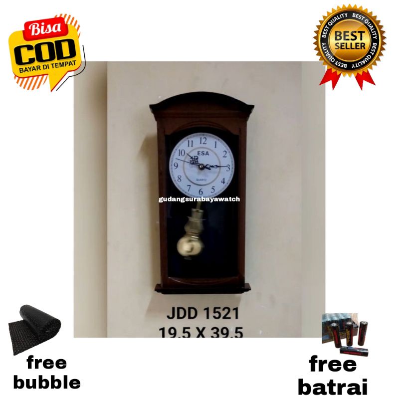 JAM DINDING ESA BANDUL 1521 ORIGINAL