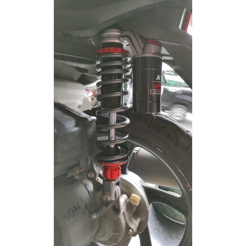 Shockbreaker ALDOUS RACING Extreme Tabung Atas Mio Vario Scoopy Fino SHOCK 310/330MM FOR SEMUA MOTOR MATIC VARIO110/125/150 fino Mio beat fi scoopy new Beat karbu Scoopy fi dll