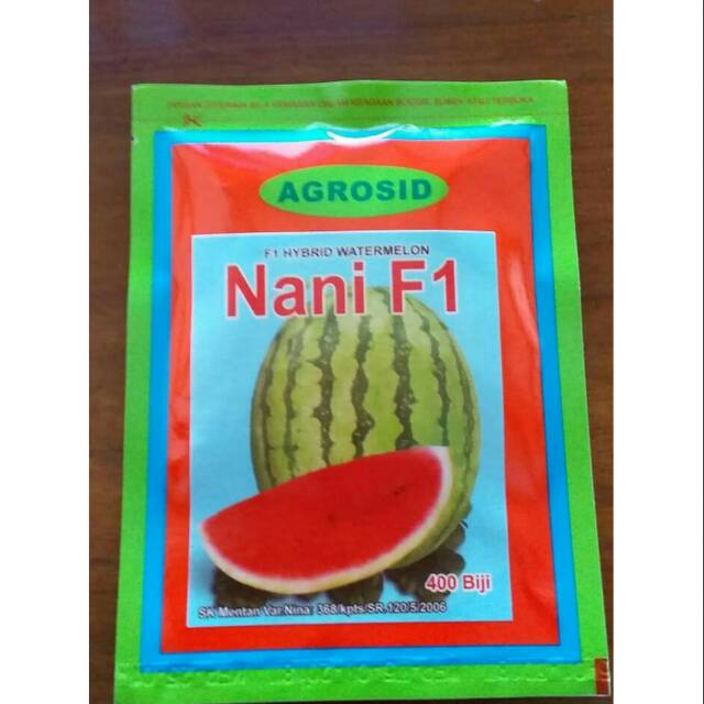 Nani F1 Benih Semangka Merah - 400 biji
