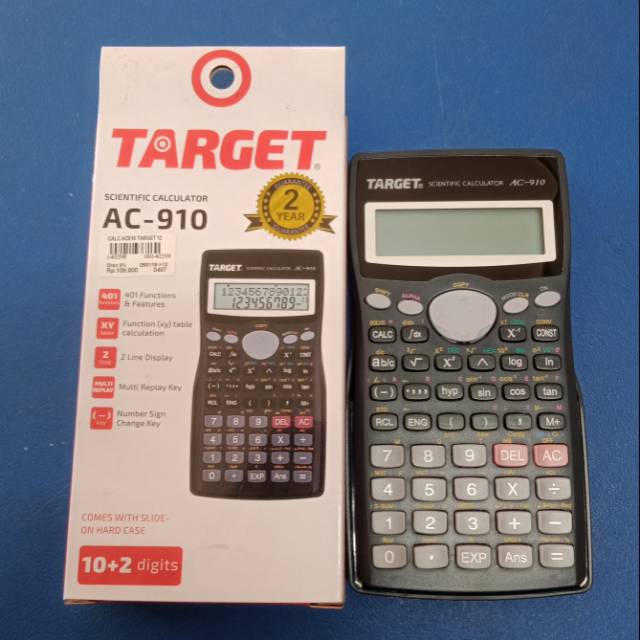 

Scientific Calculator AC 910 Target