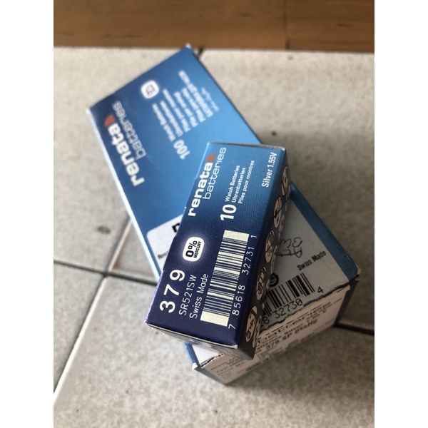 ORIGINAL Baterai RENATA 379 SR521SW Baterai Renata 379 SR521SW Original Baterai Jam Tangan