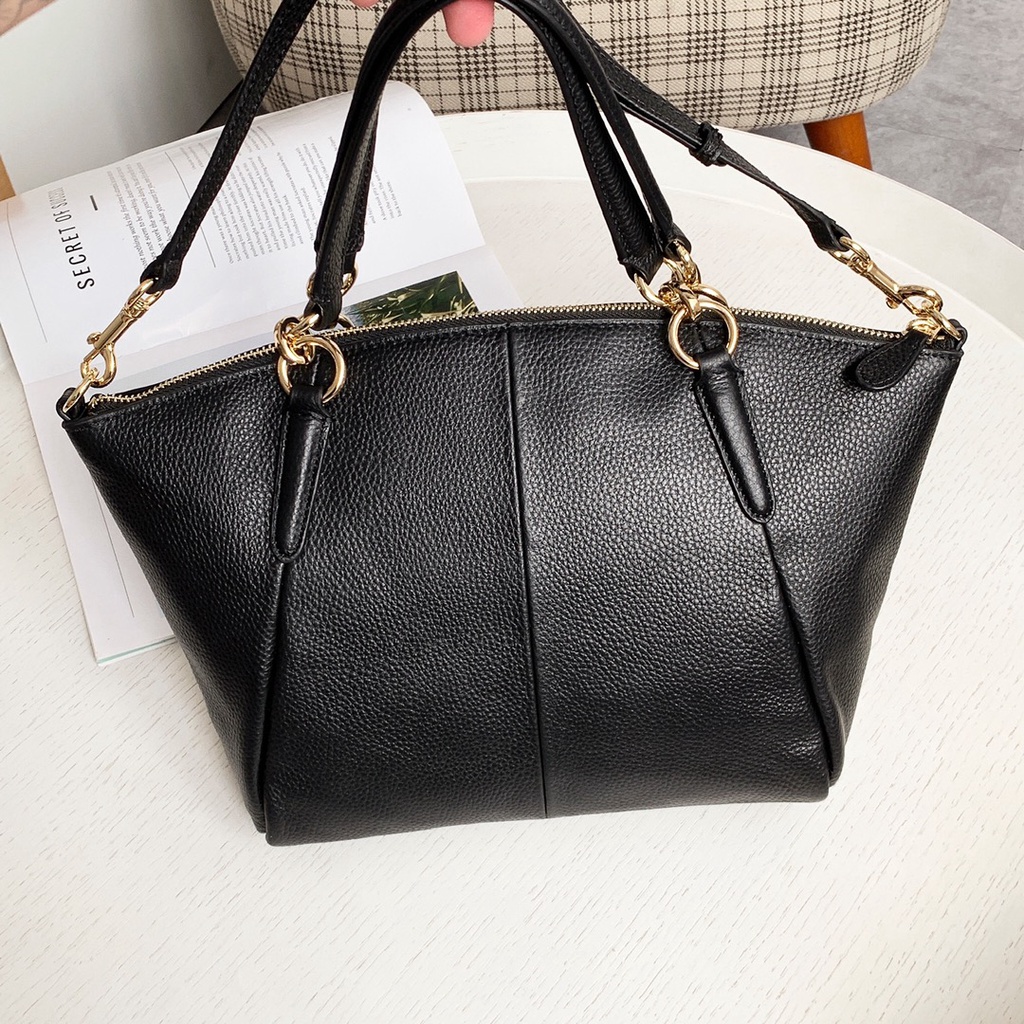 [Instant/Same Day] 36675 COACH Top Cowhide Material Women Single Shoulder Bag Inclined Shoulder Bag Handbag  jzb