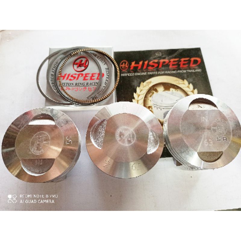 Piston Hispeed 59 62 63 64 65 66 67 68 ada Pin 13 Pin 14 Pin 15 Sepaket