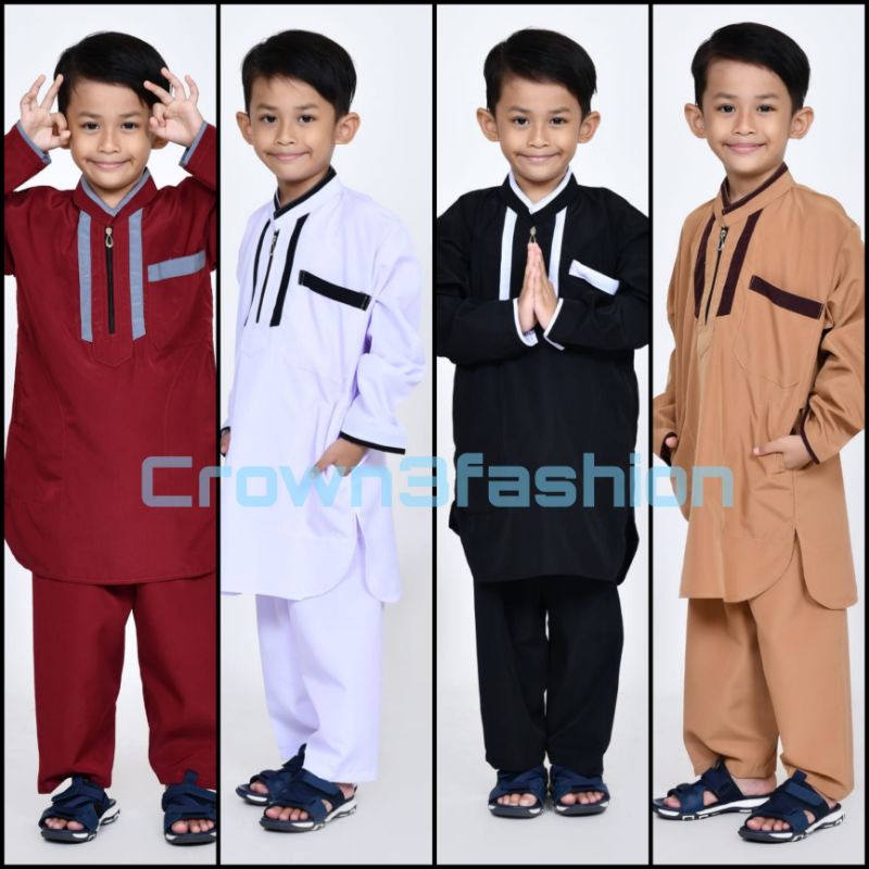 Setelan koko pakistan anak laki one set terbaru *COD OK