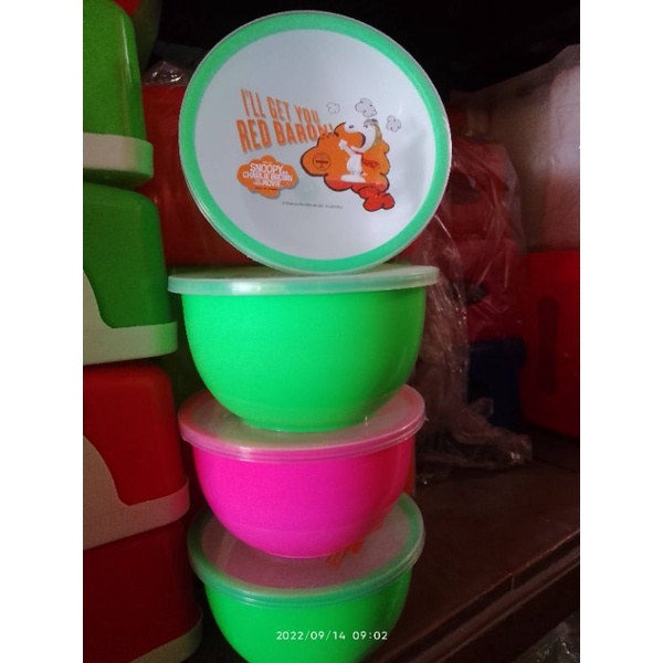 Mangkuk Plastik Tutup