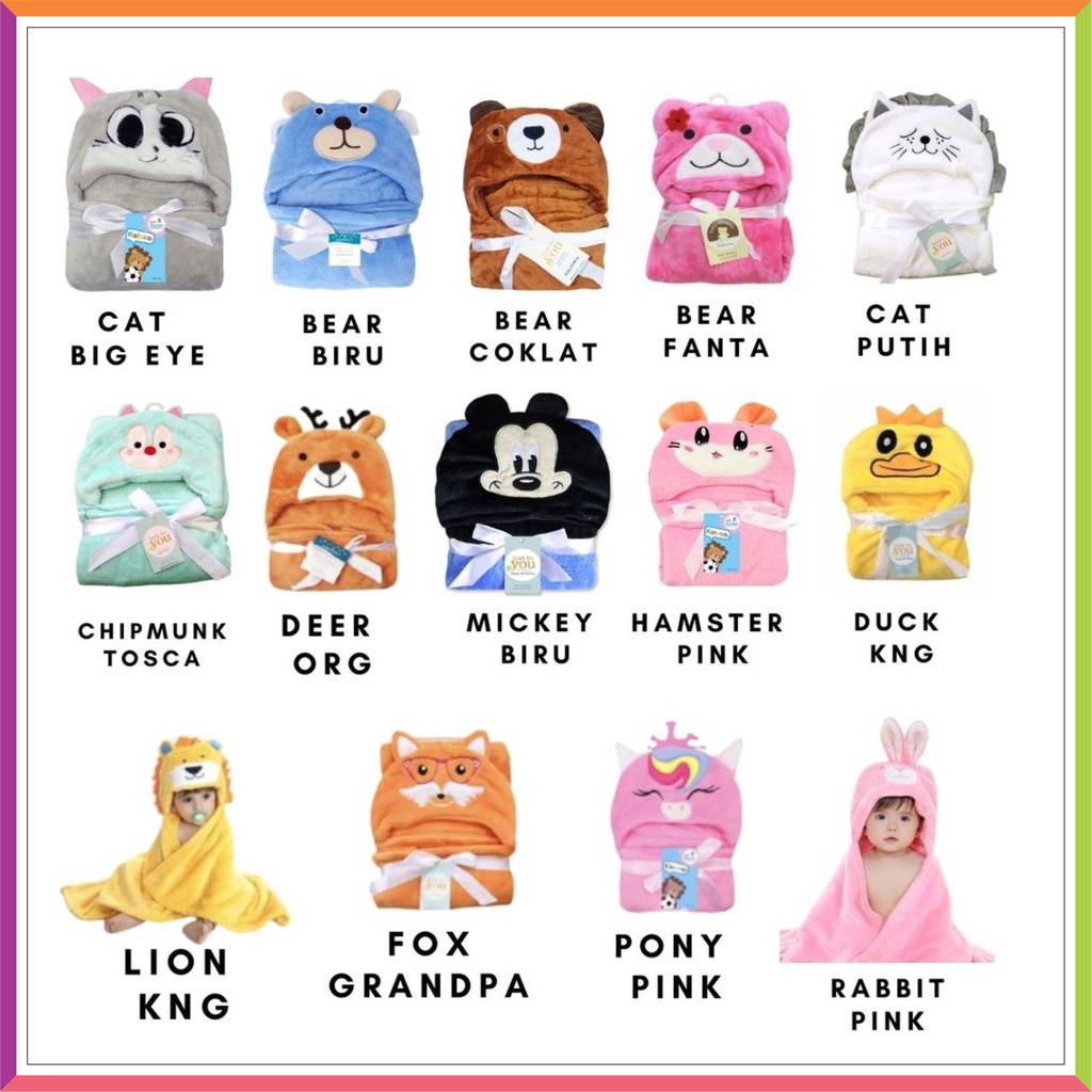 ❤ Fashionbabies ❤ SELIMUT CARTER / SELIMUT TOPI / SELIMUT BAYI / SELIMUT KARAKTER