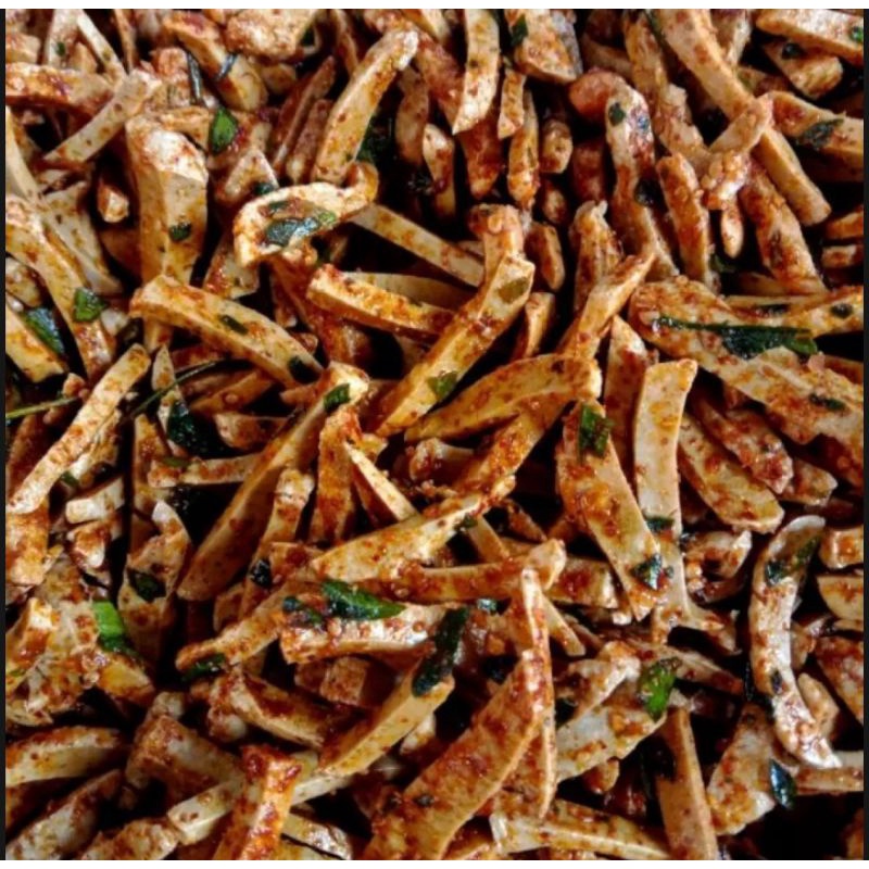 Basreng pedas krispi daun jeruk extra 250gr-3