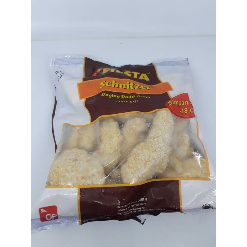

Fiesta Schnitzel/Daging dada ayam/500g (Bandung)