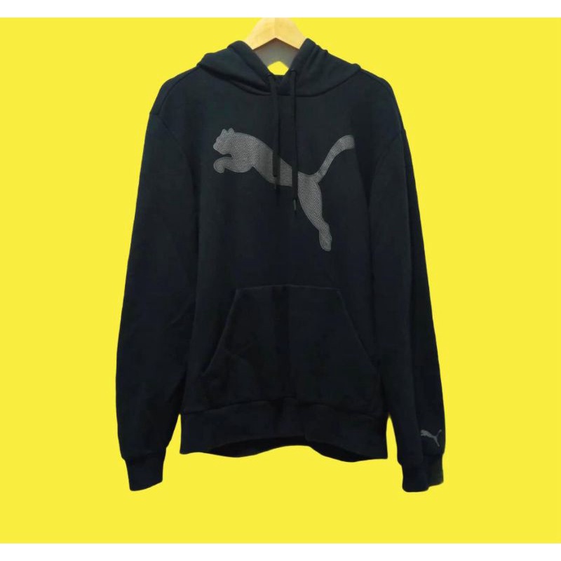 HOODIE PUMA HITAM SECOND