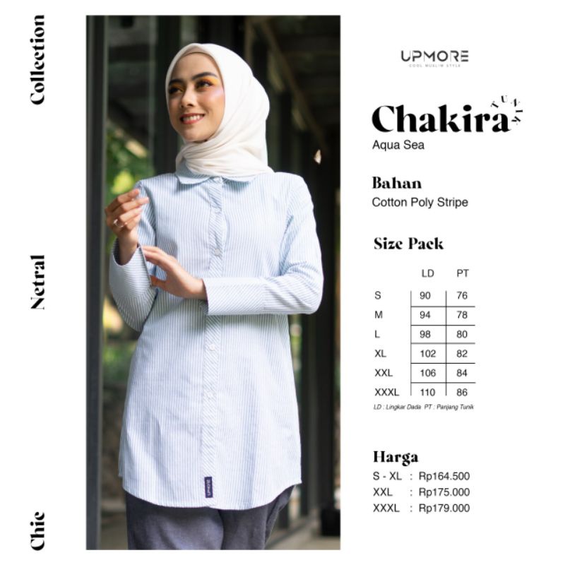 SET UPMORE CHAKIRA AQUA SEA CHAKIRA OVERALL AQUA SEA CHAKIRA TUNIK STRIPPER AQUA SEA GAMIS