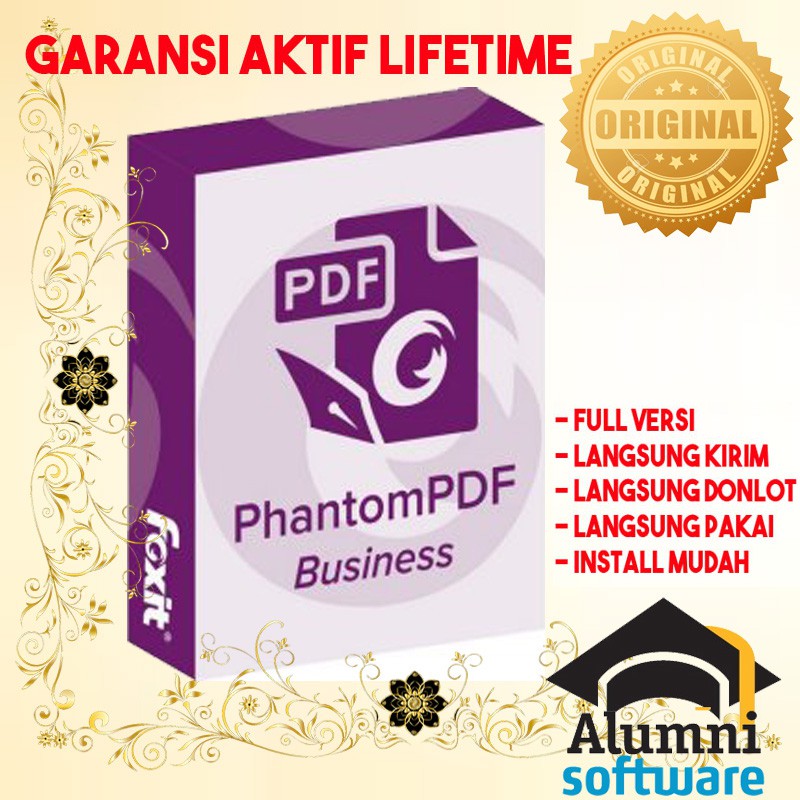 [FULL VERSION] Foxit PhantomPDF Business 2019 - GARANSI AKTIVASI