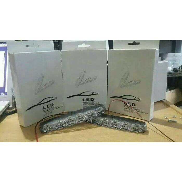 Lampu led drl 6 led mobil all new ertiga